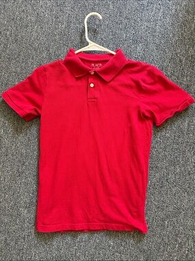The Children's Place Red Short-Sleeve Polo